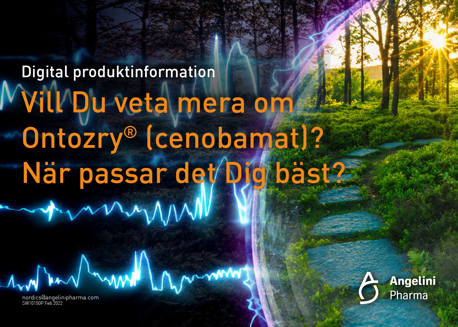 Vill Du veta mera om Ontozry® (cenobamat)? När passar det Dig bäst?