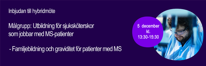 – Familjebildning och graviditet för patienter med MS