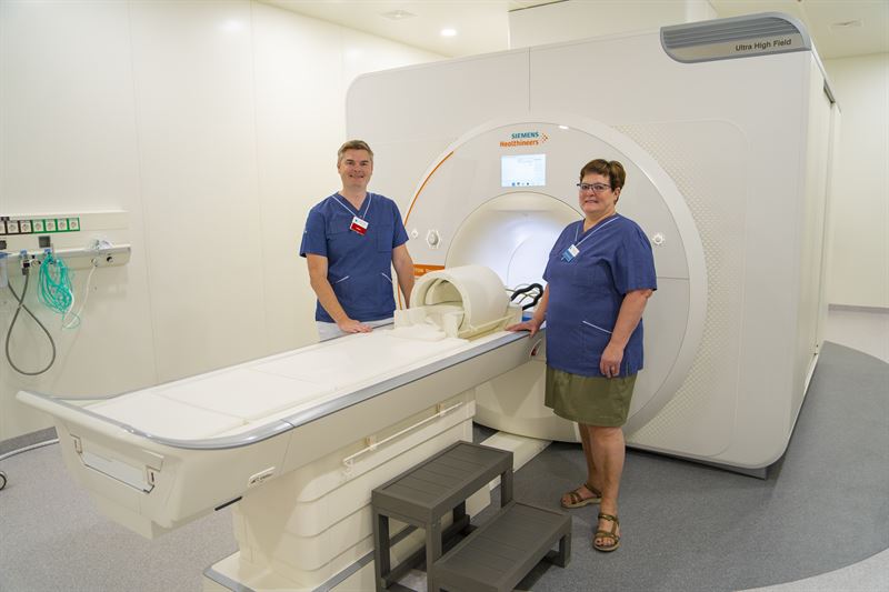Karolinska första sjukhuset i världen med 7T-magnetkamera i klinisk drift
