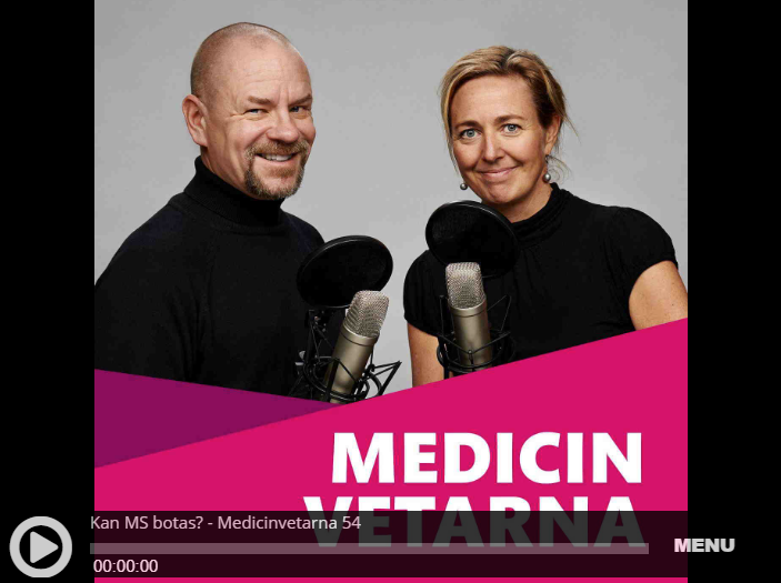 Intressant om forskningsläget inom MS – KI:s podd