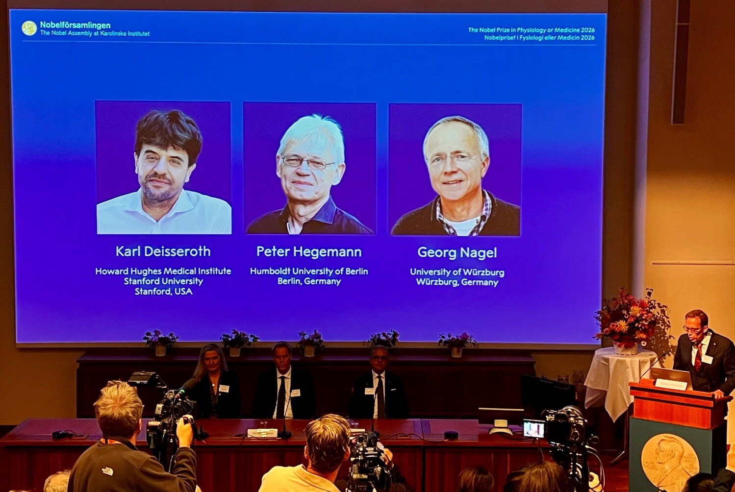 Upptäcker inom optogenetik får Nobelpris i medicin eller fysiologi